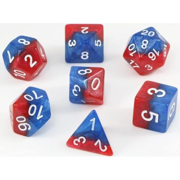 Halfsies RPG Dice SpiderDice Set